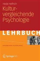 Book cover of Kulturvergleichende Psychologie by Hede Helfrich