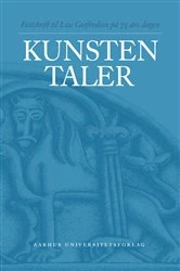 Book cover of Kunsten taler by Aarhus University Press