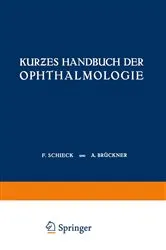 Book cover of Kurƶes Handbuch der Ophthalmologie by F. Schieck