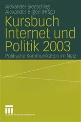 Book cover of Kursbuch Internet und Politik 2003 by Alexander Siedschlag