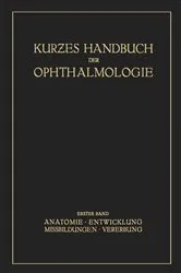 Book cover of Kurzes Handbuch der Ophtalmologie by F. Schieck