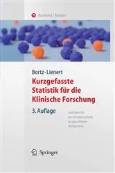 Book cover of Kurzgefasste Statistik für die klinische Forschung (3rd ed.) by Jürgen Bortz