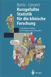 Book cover of Kurzgefaßte Statistik für die klinische Forschung by J. Bortz