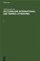 Book cover of L by Robert Escarpit