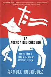 Book cover of La agenda del Cordero by Samuel Rodriguez