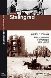 Book cover of La bataille de Stalingrad by Friedrich Paulus