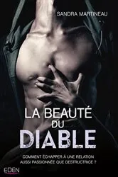 Book cover of La beauté du diable by Sandra Martineau