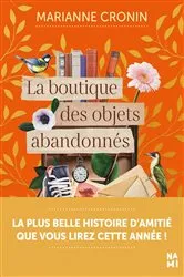 Book cover of La boutique des objets abandonnés by Marianne Cronin