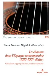 Book cover of La chanson dans l'Espagne contemporaine (XIXe-XXIe siècles) by Henri Vanhulst