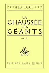Book cover of La Chaussée des géants by Pierre Benoit