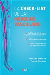 Book cover of La check-list de la médecine vasculaire by Jean-Pierre Laroche