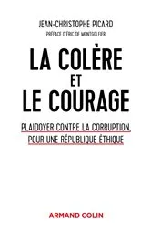 Book cover of La colère et le courage by Jean-Christophe Picard
