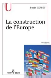 Book cover of La construction de l'Europe by Unknown