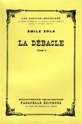 Book cover of La débâcle by Émile Zola