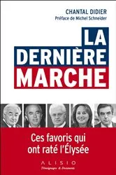 Book cover of La dernière marche by Jean-Pierre Raffarin