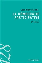 Book cover of La démocratie participative by Jean-Pierre Gaudin