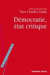 Book cover of La Démocratie, état critique by Unknown