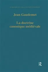 Book cover of La doctrine canonique médiéval by Jean Gaudemet