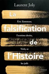 Book cover of La falsification de l'Histoire by Laurent Joly