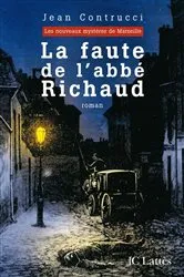 Book cover of La faute de l'abbé Richaud by Jean Contrucci