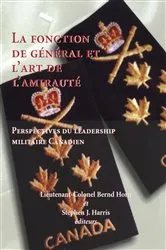 Book cover of La Fonction de général et l'art de l'amirauté by Bernd Horn