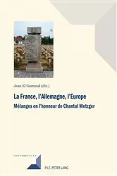 Book cover of La France, l’Allemagne, l’Europe by Unknown