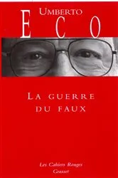 Book cover of La guerre du faux by Umberto Eco