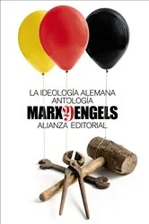 Book cover of La ideología alemana (Antología) by Karl Marx