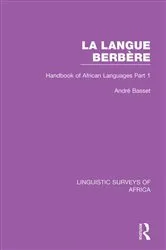 Book cover of La Langue Berbère by André Basset