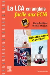 Book cover of La LCA en anglais facile aux ECNi by Hervé Devilliers