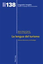 Book cover of La lengua del turismo by Maurizio Gotti