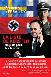 Book cover of La liste de Kersten by François Kersaudy