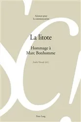 Book cover of La litote by Alain Berrendonner