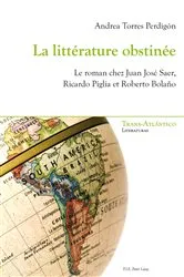 Book cover of La littérature obstinée by Unknown