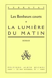 Book cover of La Lumière du matin by Charles Exbrayat