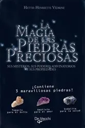 Book cover of La magia de las piedras preciosas by Hettie-Henriette Védrine