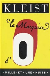 Book cover of La Marquise d'O by Bernd Heinrich Wilhelm von Kleist