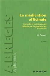 Book cover of La médication officinale (3rd ed.) by Unknown