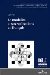 Book cover of La modalité et ses réalisations en français by Gerda Hassler