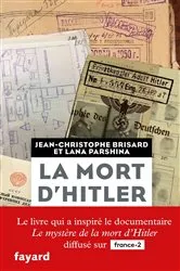 Book cover of La mort d'Hitler by Jean-Christophe Brisard