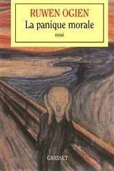 Book cover of La panique morale by Unknown