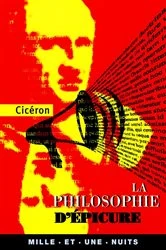 Book cover of La Philosophie d'Épicure by Cicéron
