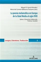 Book cover of La poesía melancólica en Europa de la Edad Media al siglo XVIII by Unknown