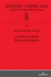 Book cover of La poética continua de Javier Sologuren by Jan-Henrik Witthaus