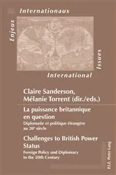 Book cover of La puissance britannique en question / Challenges to British Power Status by Unknown