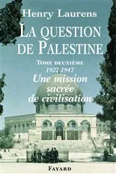 Book cover of La Question de Palestine, tome 2 by Unknown