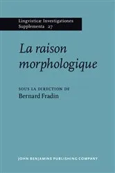 Book cover of La raison morphologique by Bernard Fradin