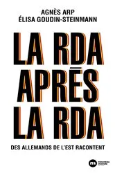 Book cover of La RDA après la RDA by Élisa Goudin-Steinmann