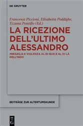 Book cover of La ricezione dell’ultimo Alessandro by Francesca Piccioni