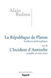 Book cover of La République de Platon by Alain Badiou